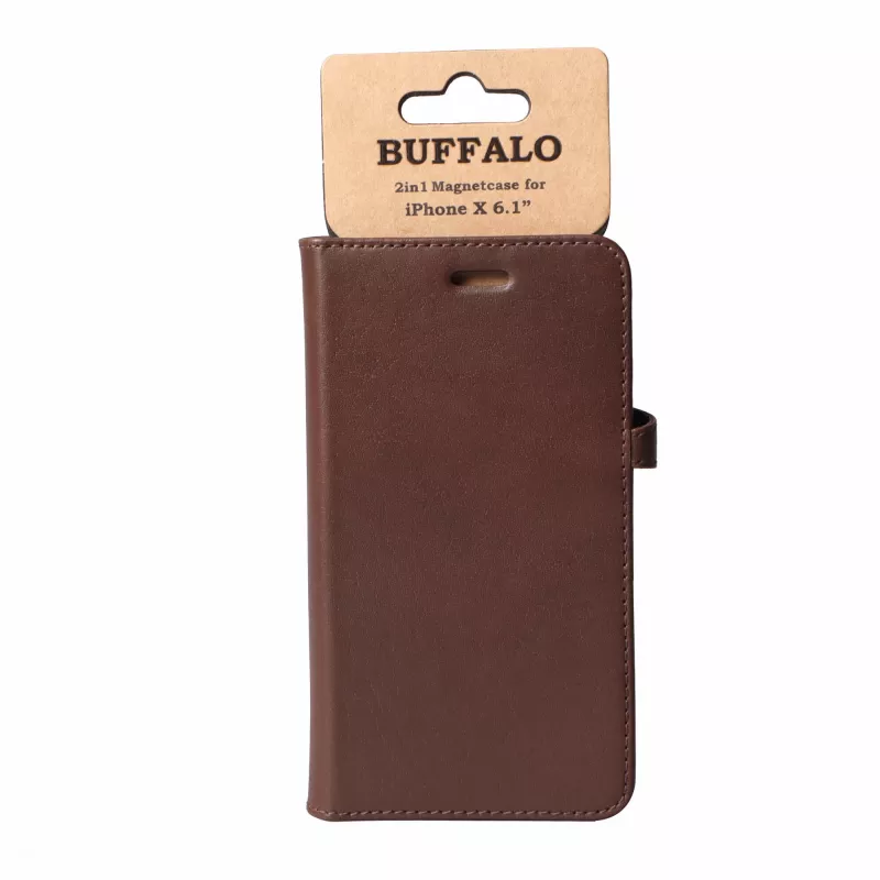 Buffalo 658562 Handyhülle 15,5 cm (6,1 Zoll) Folio Braun