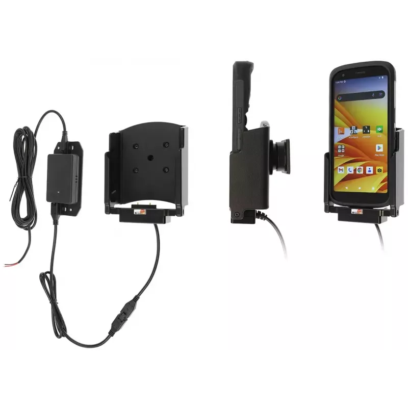 Aktive Halterung Brodit 713348 Mobiltelefon Smartphone Schwarz