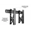 Video Wall Mount Multibrackets M Public Push 40-70 Zoll Schwarz