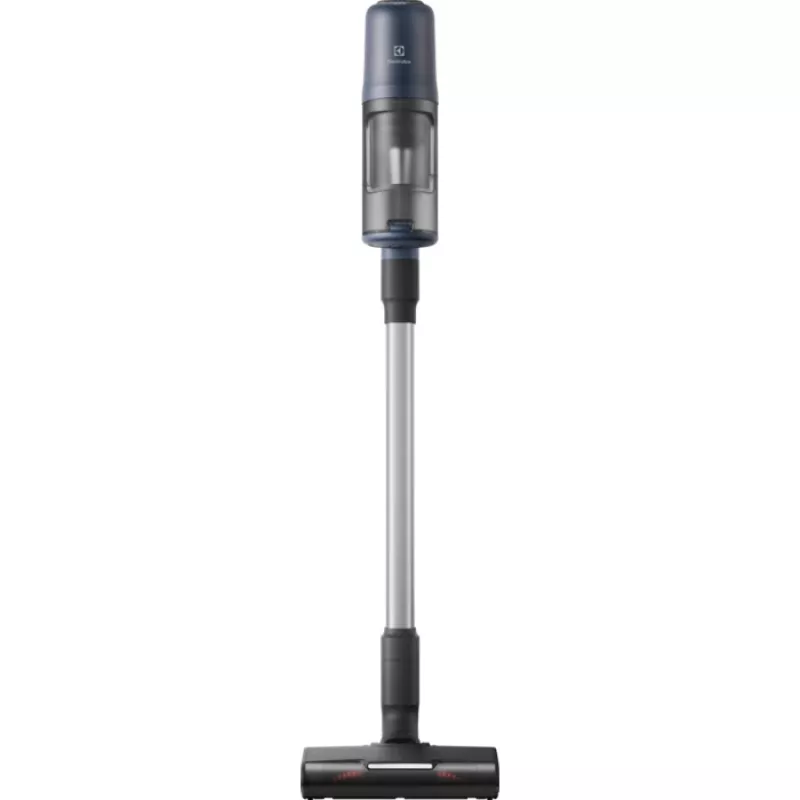 Electrolux EP61H21WET 2-in-1-Stielstaubsauger, batteriebetrieben, Trockenreinigung, beutellos, 0,6 l, 85 W, Blau, 2,5 Ah