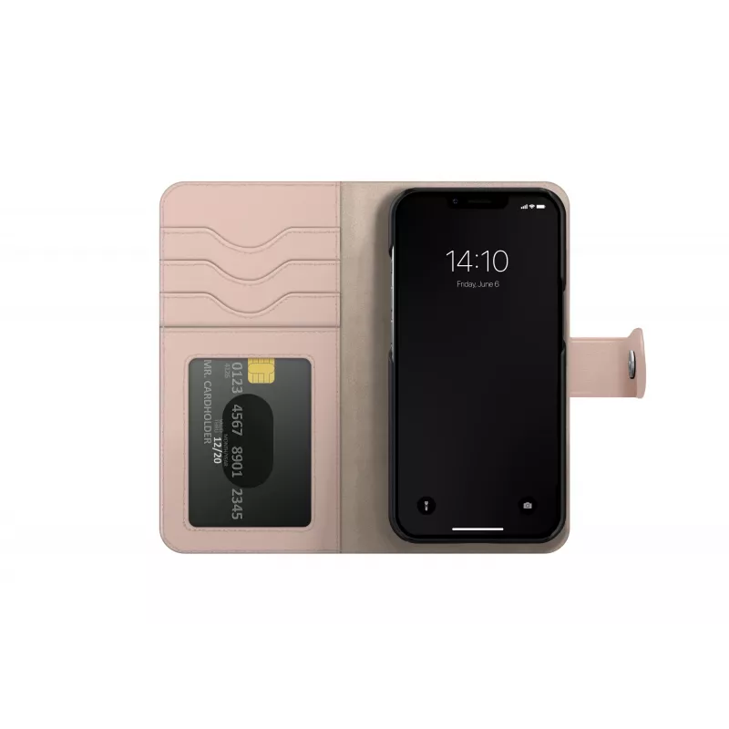 iDeal of Sweden Magnet Wallet+ iPhone 13 / 14 / 16e Pink, Flip-Case, Apple, iPhone 13/14/16E, 15,4 cm (6,06″), Pink