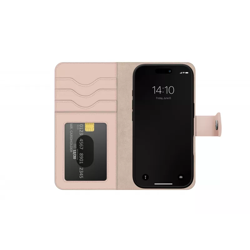 iDeal of Sweden Magnet Wallet+ iPhone 17 Pink, Flip-Case, Apple, iPhone 17, 16 cm (6,3 Zoll), Pink