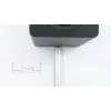 Multibrackets M Universal Kabel Abdeckung Schwarz 18 mm Breite 1600 mm Länge