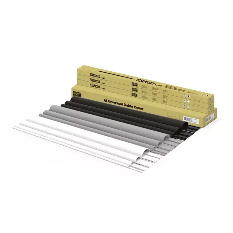 Multibrackets M Universal Kabel Abdeckung Schwarz 18 mm Breite 1600 mm Länge
