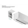 Multibrackets M 1:1 Manuelle Projektionsleinwand 200x200, 112 Zoll White Edition