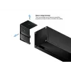 Multibrackets M 16:9 Motorisierte Projektionsleinwand 240x135, 108 Zoll Schwarz Edition