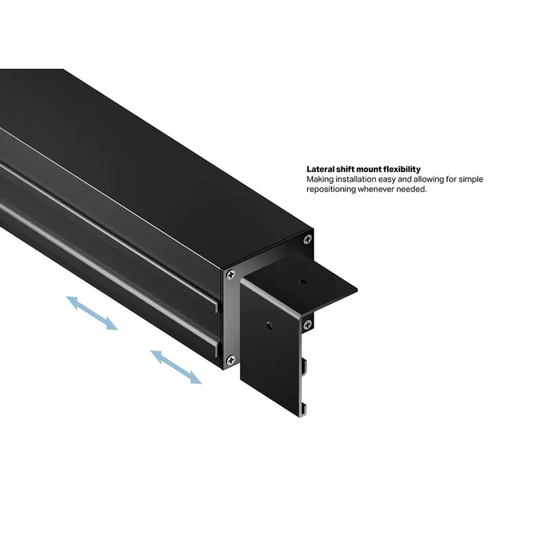 Multibrackets M 16:9 Motorisierte Projektionsleinwand 240x135, 108 Zoll Schwarz Edition