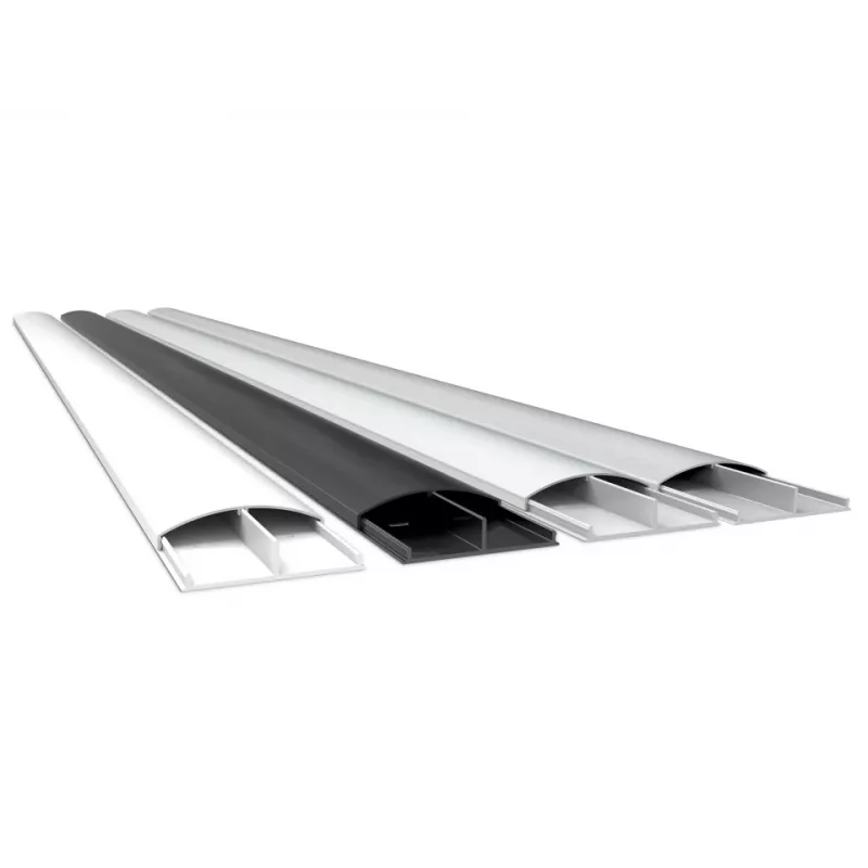 Multibrackets M Kabel Abdeckung SS Schwarz 75 mm B - 1600 mm L