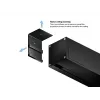 Motorisierte Projektionsleinwand MULTIBRACKETS M 16:10 135 Zoll — matte weiße Oberfläche, sichtbare Breite 2,91 m, motorisierter Antrieb