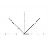 Schwenkarmhalterung MULTIBRACKETS M Universal 180° – für 26-Zoll- bis 47-Zoll-Bildschirme, VESA bis 400x400, max. 25 kg, schwarz