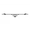 Einzelbildschirm Public Display Stand MULTIBRACKETS M – Schwarz, unterstützt bis zu 60 kg, VESA 200x200–800x400