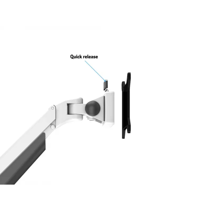 Multibrackets M VESA Gas Lift Arm Single White