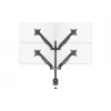 Multibrackets M VESA Gas Lift Arm Quad Schwarz 40 kg 15-32 Zoll