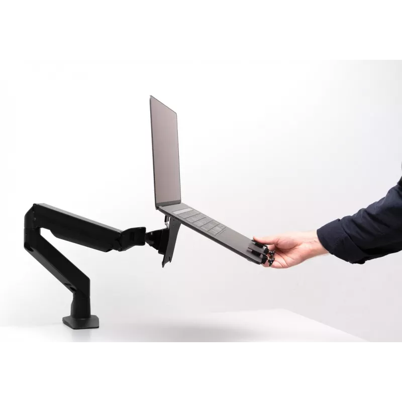 Laptop-Ständer Multibrackets M Laptop Holder Gas Lift Arm Schwarz