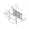 Halterung Multibrackets M VESA Super schlank Tilt & Turn Plus HD