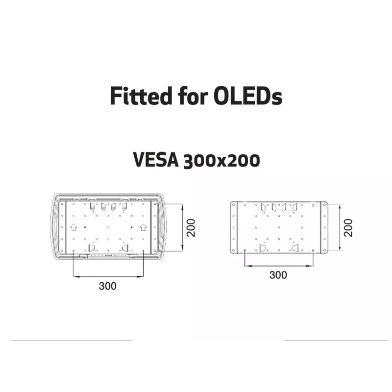 Halterung Multibrackets M VESA Super schlank Tilt & Turn Plus HD