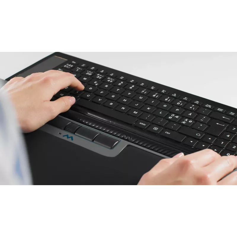 Mousetrapper Delta Maus Grau Extended USB-A