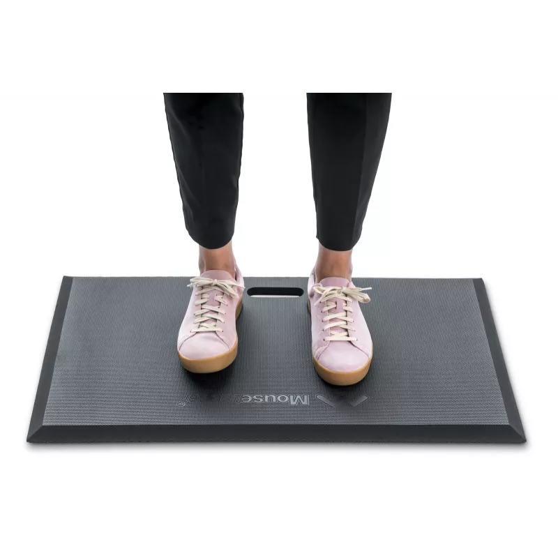 Standing Mat Mousetrapper Active Stehmatte — rechteckig, schwarz, 740×450 mm, 1,8 cm Dicke