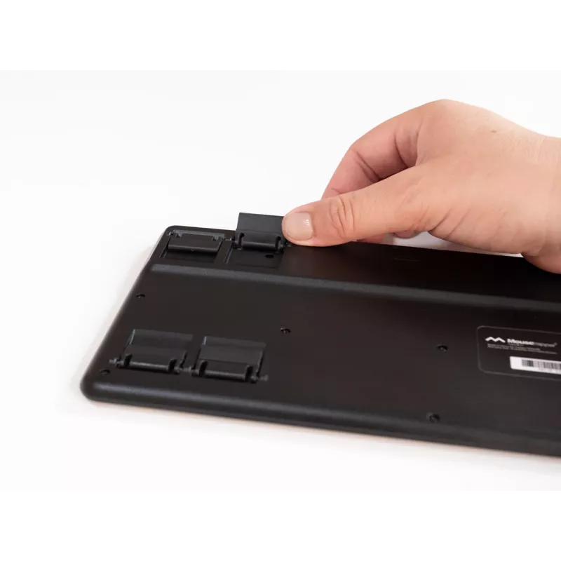Mousetrapper Type Mini Tastatur QWERTY US USB-C, Mini, Kabelgebunden, USB, QWERTY, Schwarz