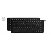 Kabellose Tastatur Mousetrapper Type Mini QWERTY NORDIC – USB-C, RF Wireless, Bluetooth, schwarz
