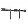 Triple-Monitor-Tischhalterung-Erweiterungskit MULTIBRACKETS M VESA für 3 Displays 24–32 Zoll bis 24 kg, Aluminium/Kunststoff, schwarz
