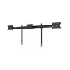 Triple-Monitor-Tischhalterung-Erweiterungskit MULTIBRACKETS M VESA für 3 Displays 24–32 Zoll bis 24 kg, Aluminium/Kunststoff, schwarz