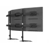 Triple-Monitor-Tischhalterung-Erweiterungskit MULTIBRACKETS M VESA für 3 Displays 24–32 Zoll bis 24 kg, Aluminium/Kunststoff, schwarz