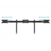 Triple-Monitor-Tischhalterung-Erweiterungskit MULTIBRACKETS M VESA für 3 Displays 24–32 Zoll bis 24 kg, Aluminium/Kunststoff, schwarz