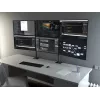 Triple-Monitor-Tischhalterung-Erweiterungskit MULTIBRACKETS M VESA für 3 Displays 24–32 Zoll bis 24 kg, Aluminium/Kunststoff, schwarz