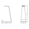 Kopfhörerhalter Multibrackets M Headset Holder Tischständer Silber Aluminium