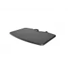 Regalboden Multibrackets M Public Floorstand Shelf Basic 150 Schwarz Kunststoff Stahl
