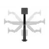Multibrackets M VESA Gasliftarm Einzeln Schwarz HD