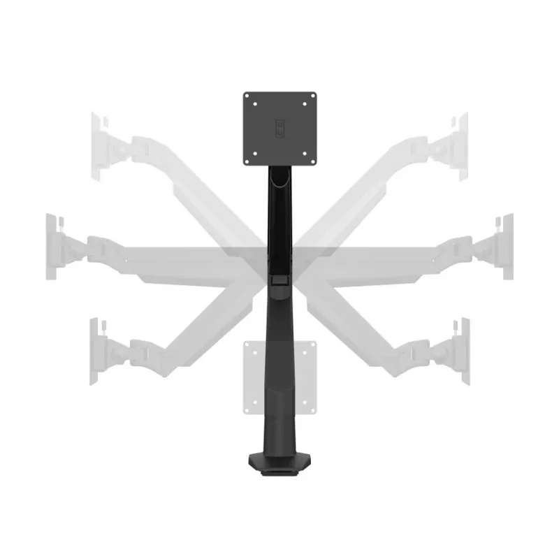 Multibrackets M VESA Gasliftarm Einzeln Schwarz HD