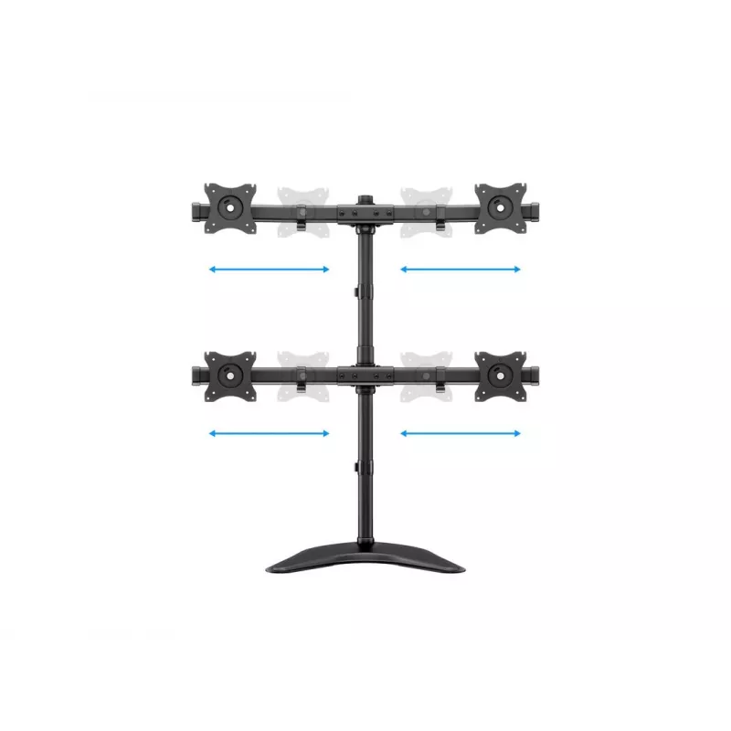 Multibrackets M Deskstand Basic Quad Freestanding-Halterung 32 kg 15-27 Zoll