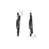 Flachbildschirm-Montagearm Multibrackets M Pro Series Micro-Adjustable Arms 400mm Schwarz Stahl