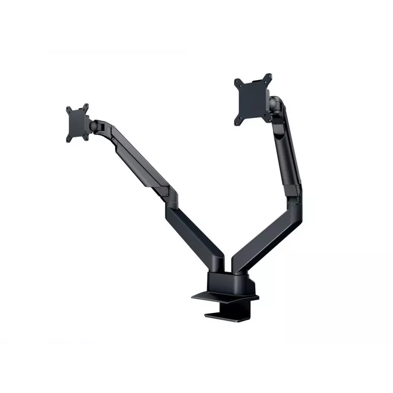 Multibrackets M VESA Gas Lift Arm Dual Side by Side Schwarz Klemme 20 kg 15-32 Zoll