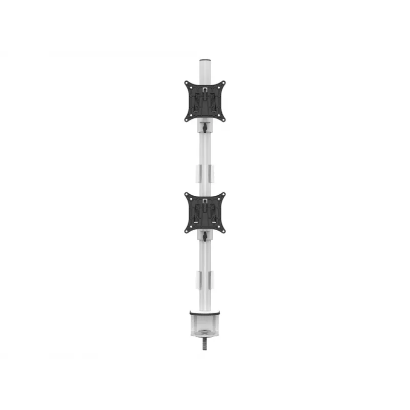 Multibrackets M VESA Deskmount Officeline Dual Vertical Weiß