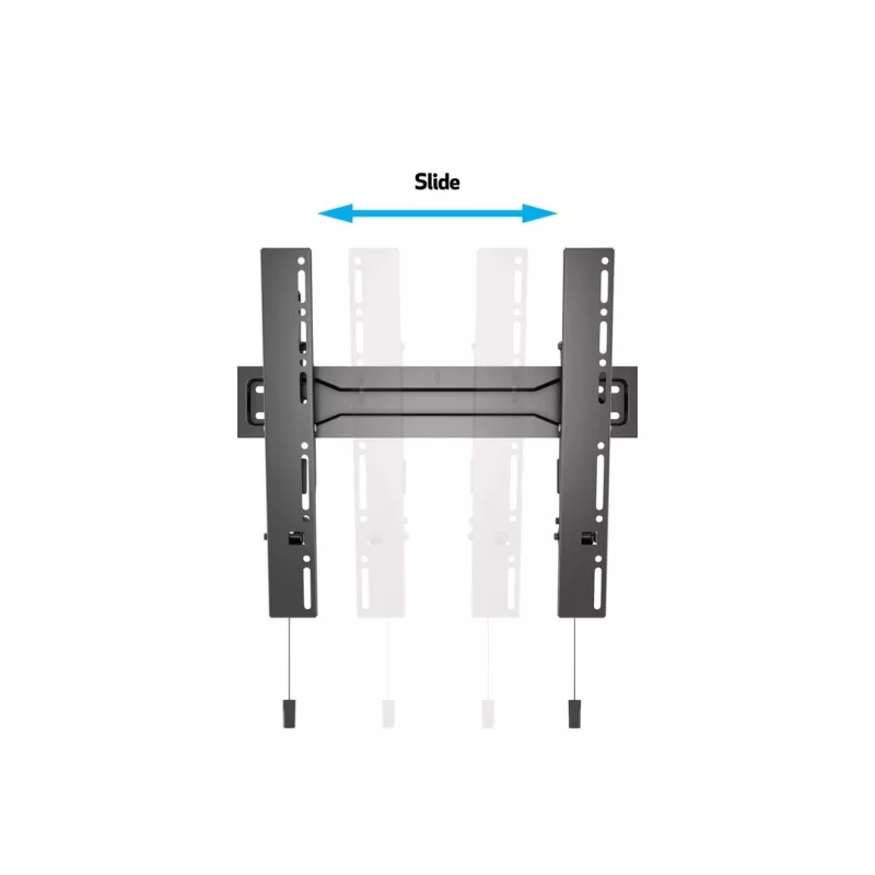 Multibrackets M VESA Wandhalterung Super schlank Tilt 400 MAX, 81,3 cm (32″), 139,7 cm (55″), 100 x 100 mm, 400 x 400 mm, Kunststoff, Stahl, Schwarz