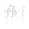 Multibrackets M VESA Wandhalterung Super schlank Tilt 400 MAX, 81,3 cm (32″), 139,7 cm (55″), 100 x 100 mm, 400 x 400 mm, Kunststoff, Stahl, Schwarz