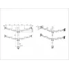 Desk Mount Multibrackets M VESA Officeline Quad Schwarz