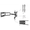 Multibrackets M Universal Long Reach Arm 1010mm HD Single 40kg 42-75 Zoll