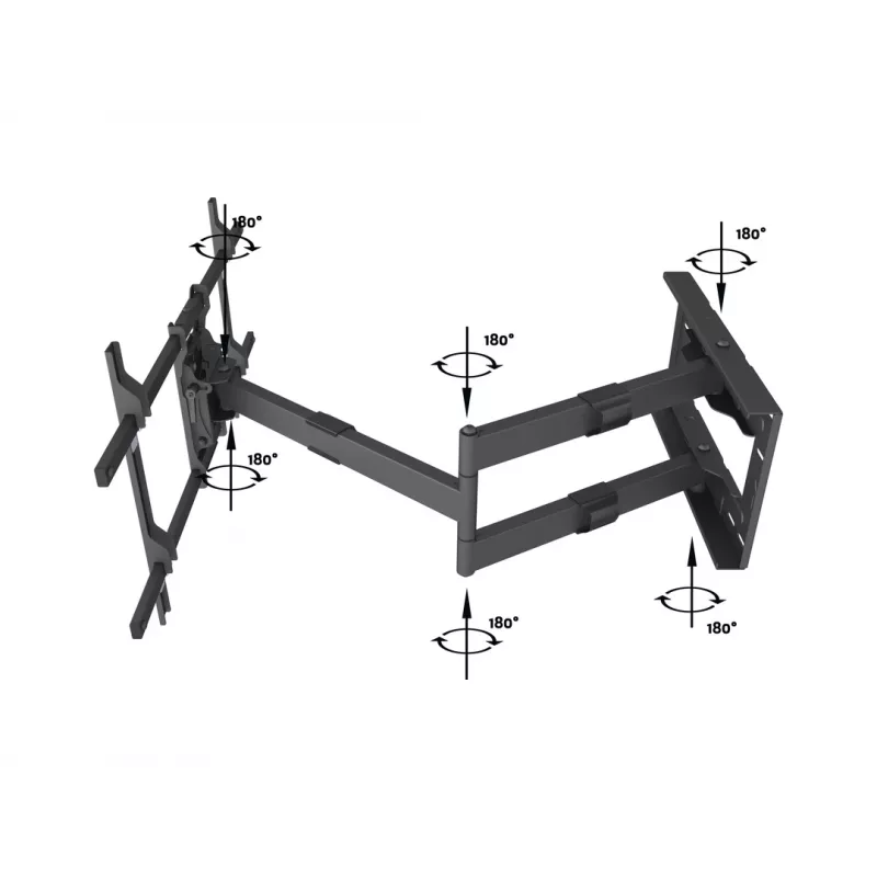Multibrackets M Universal Long Reach Arm 1010mm HD Single 40kg 42-75 Zoll