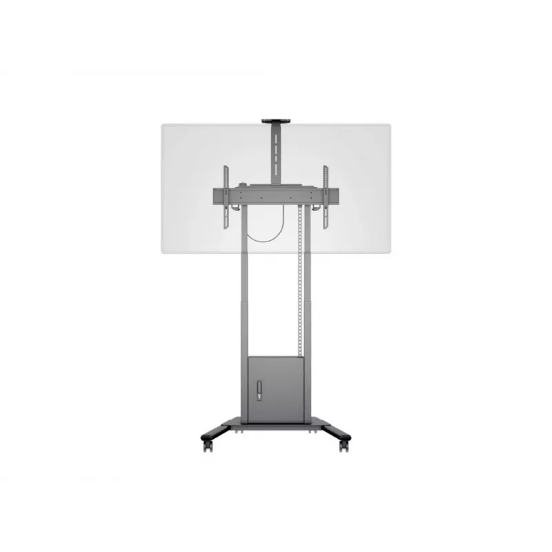 Multibrackets M Motorized Floorstand 120 kg Schwarz inkl. Schrank & Kameraregal