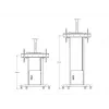 Multibrackets M Motorized Floorstand 120 kg Schwarz inkl. Schrank & Kameraregal