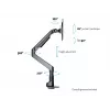 Multibrackets M VESA Gas Lift XL Single Schwarz