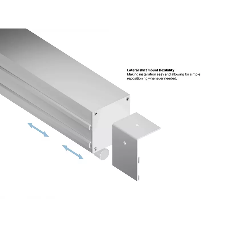 Multibrackets M 1:1 manuelle Projektionsleinwand 240x240, 135 Zoll White Edition