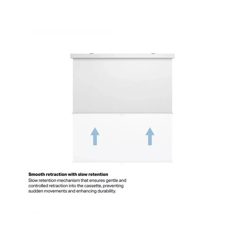 Multibrackets M 1:1 manuelle Projektionsleinwand 240x240, 135 Zoll White Edition