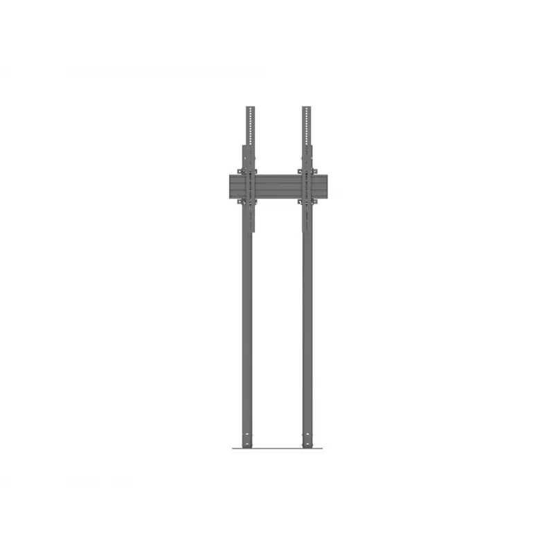 Multibrackets M Dual Pole Floormount Pro 65 Zoll-90 Zoll 75 kg Schwarz