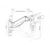 Multibrackets M Monitormount Wand Basic Single Schwarz 8 kg 17-32 Zoll