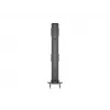 Durchführungsbasis MULTIBRACKETS M Deskmount HD — Aluminiumgehäuse, schwarz, Ø 21 cm, H 40 mm, 500 g